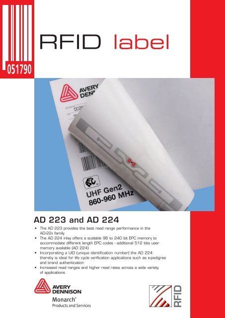 avery dennison rfid tags|rfid tag embedded label manufacturers.